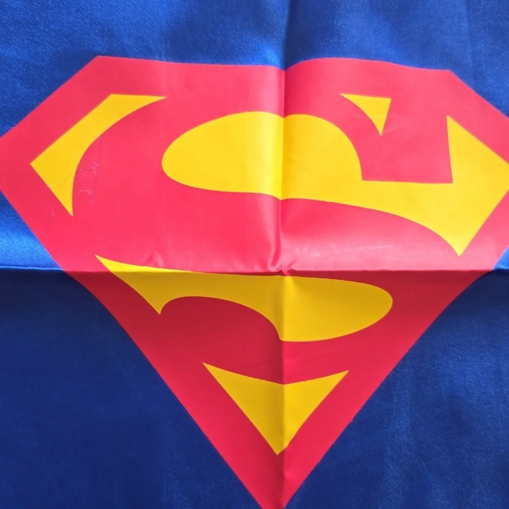 Set of Three (3) Superhero Kids Cape and Masks - Blue & Red - Unisex